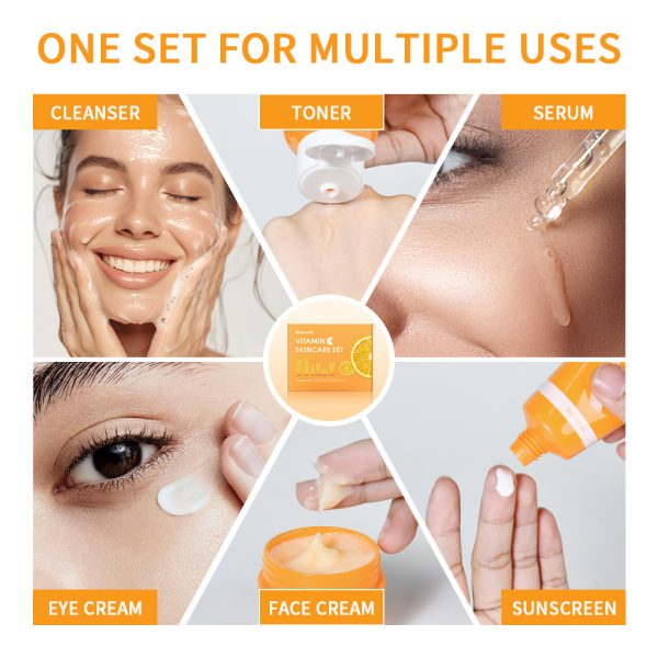 Vitamin C Skin Care Set Facial Care - Image 6