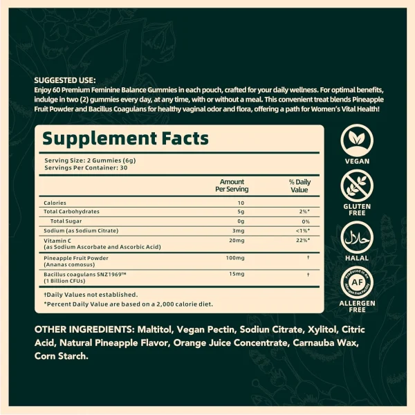 Women's Balance Gummies - 60 Gummies - Image 3